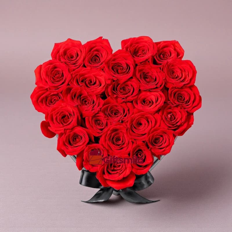 Red Roses Heart